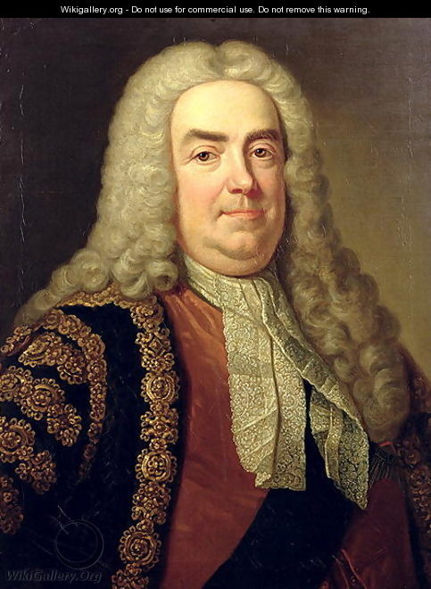 Portrait of Sir Robert Walpole 1676-1745 - Charles Jervas