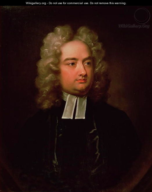 Study Portrait of Jonathan Swift 1667-1745 - Charles Jervas