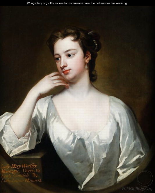 Lady Mary Wortley Montagu 1689-1762 - Charles Jervas