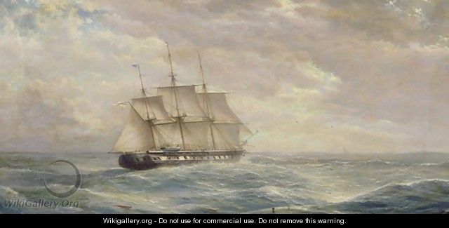 British Ship on the High Seas - Isaac Walter Jenner