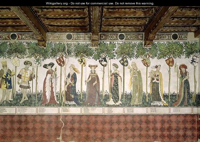 The Nine Worthies and the Nine Worthy Women 5 - Giacomo Jaquerio
