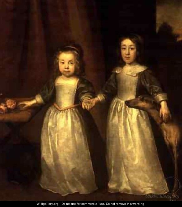 Portrait of two Children - Cornelius Janssens van Ceulen
