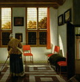 A Dutch Interior - (Elinga) Pieter Janssens