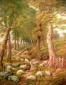 Landscape with Sheep - Charles Jones