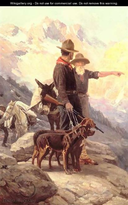 The Mountain Hunt - Frank Tenney Johnson