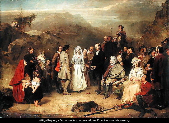Marriage of the Covenanter - Alexander Johnston