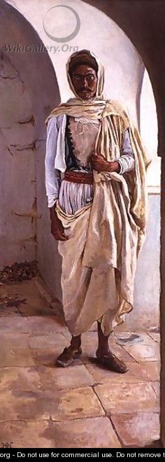 A Berber of Southern Tunis - Harry Hamilton Johnston