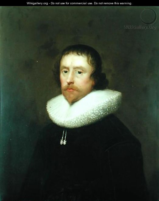 Portrait of Colonel Francis Hungate of Saxton - Cornelis I Johnson