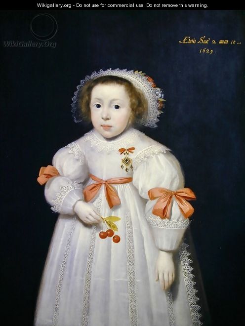 Portrait of a Young Girl - Cornelis I Johnson