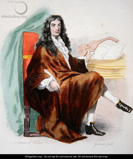 Jean Baptiste Lully 1632-87 - Tony Johannot
