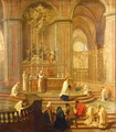 The Mass of Canon Antoine de La Porte or The Altar of Notre Dame - Jean-baptiste Jouvenet