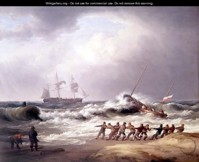 Lifeboat going to a Vessel in Distress - William Joy