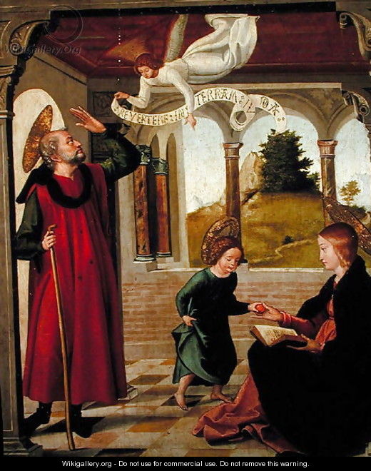 The Holy Family - Borgona Juan de