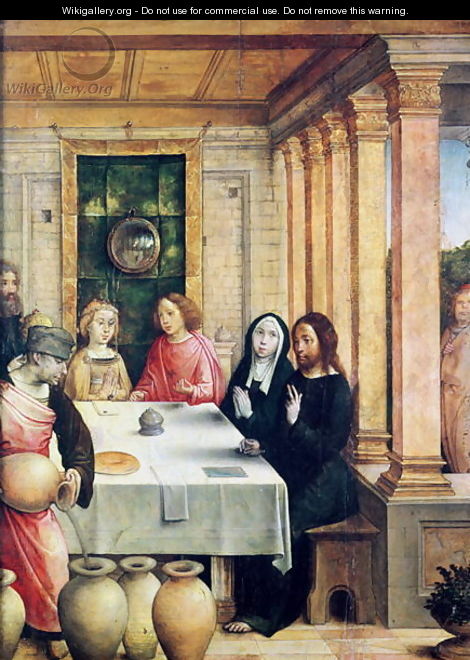 The Marriage Feast at Cana - Flandes Juan de