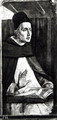 Portrait of St Albertus Magnus - P. Joos van Gent and Berruguete