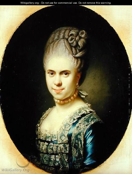 Portrait of Dorothea Maria Lienau - Jens Juel