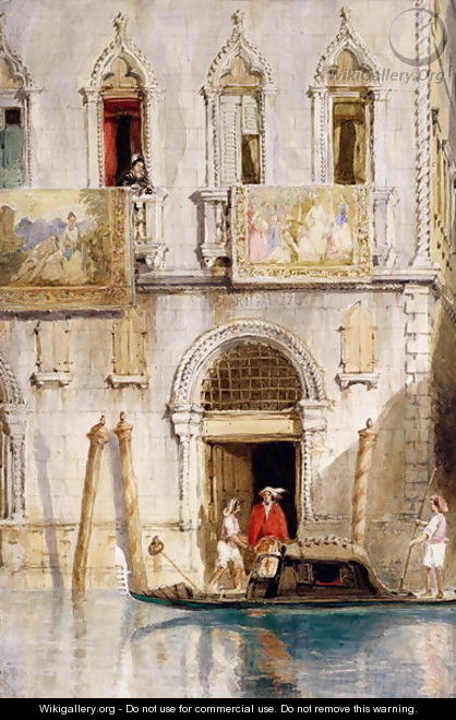 The Steps of the Palazzo Foscari Venice - James Holland