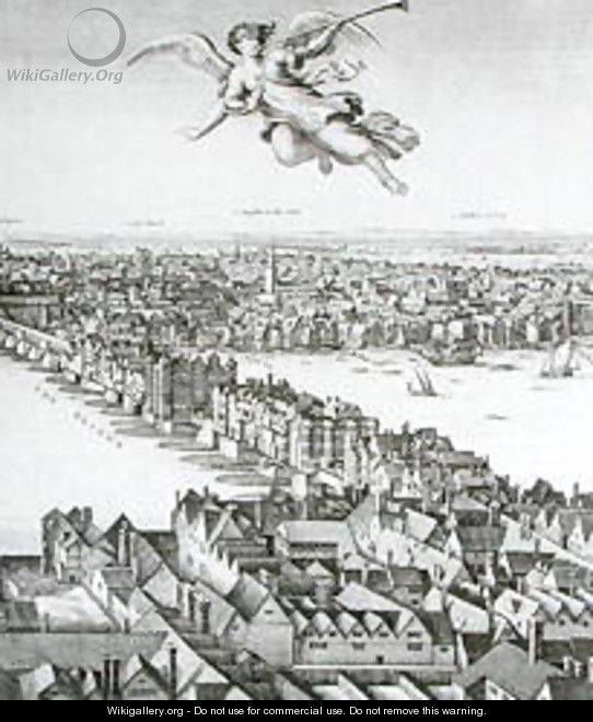 View of London 6 - Wenceslaus Hollar