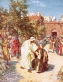 Jesus healing a leper - William Brassey Hole