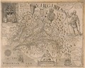 John Smiths Map of Virginia - William Hole