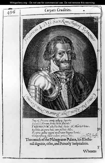 Portrait of Frederick IV 1415-1493 - William Hole