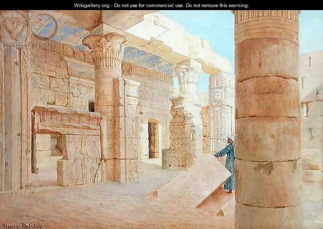 Temple of Philae - Henry Holiday