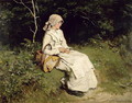 Resting by the Way - Frank Holl