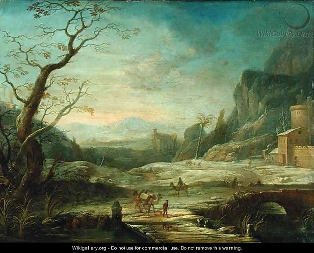 Oriental Landscape - Johann Holst