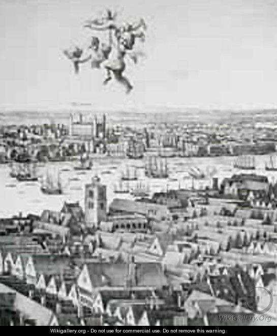 View of London - Wenceslaus Hollar