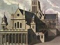 South side of Old St Pauls Cathedral - (after) Hollar, Wenceslaus