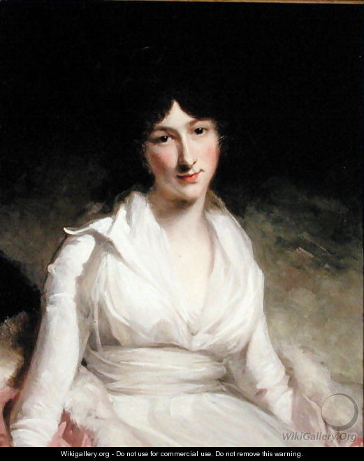 Portrait of Lady Charlotte - John Hoppner