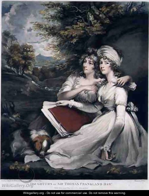The Daughters of Sir Thomas Frankland Bart - (after) Hoppner, John