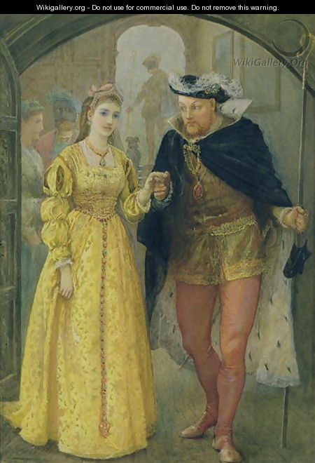 Henry VIII and Anne Boleyn - Arthur Hopkins
