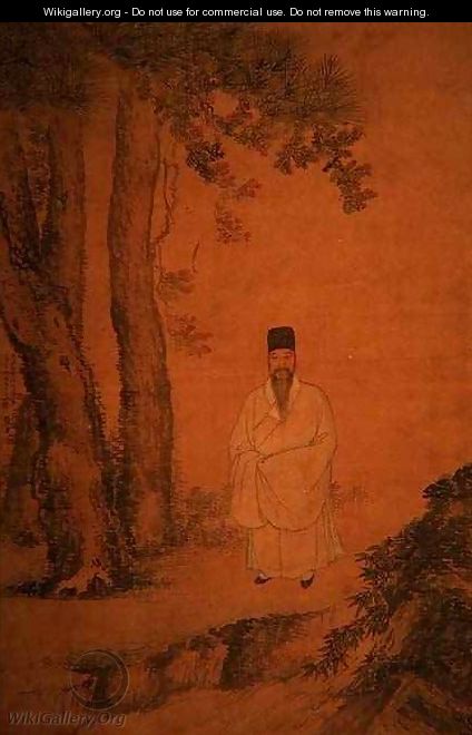 Portrait of Huan Yu - Zhang Hong