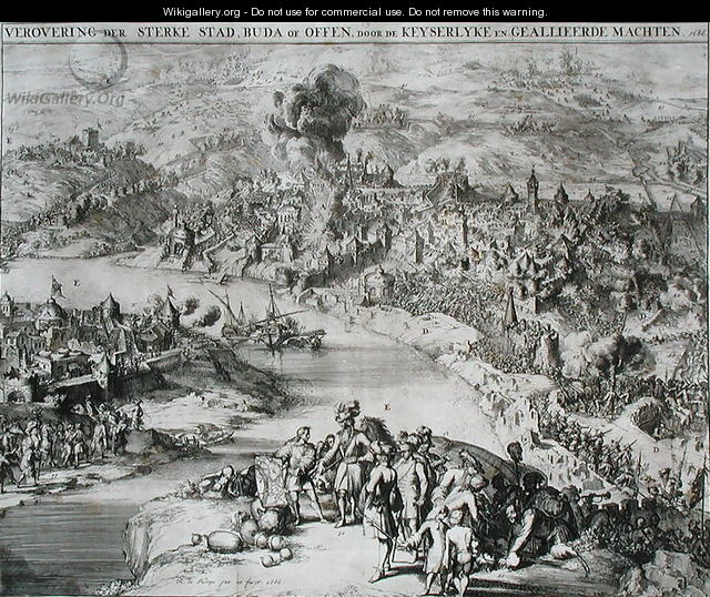 The Siege of Buda in 1541 - Romeyn de Hooghe