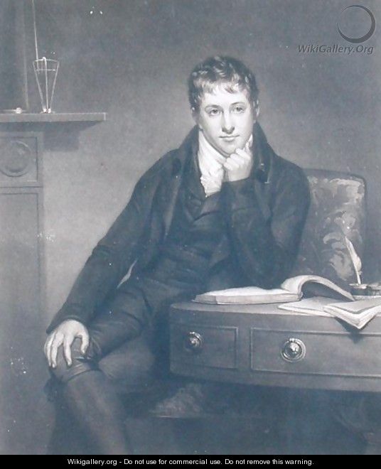 Sir Humphry Davy 1778-1829 - (after) Howard, Henry
