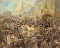 The Horse Fair in the Grass Market - James Howe