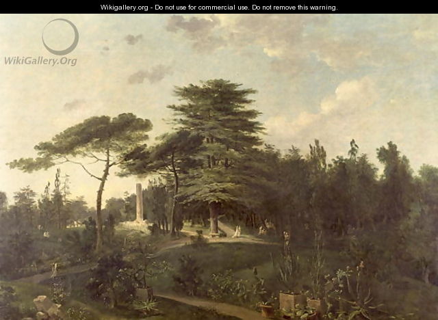 The Cedar of Lebanon in the Jardin des Plantes - Jean-Pierr Houel