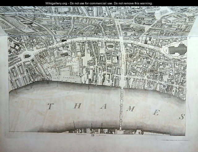 Plan of the City of London - Richard Horwood