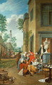 Villagers Merrymaking - Jan Jozef, the Younger Horemans