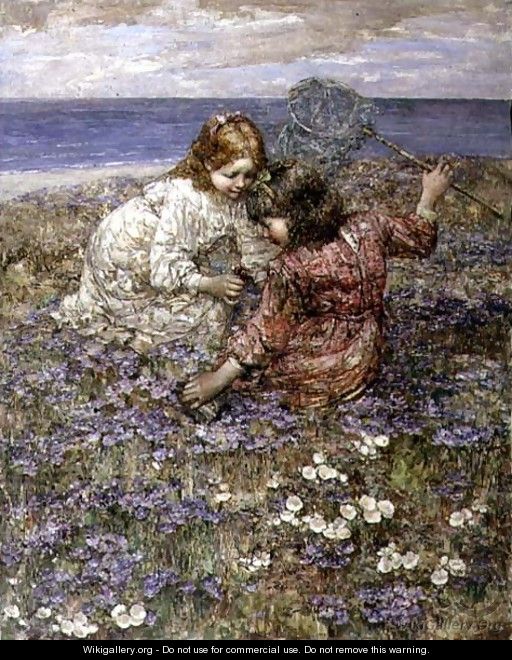 After the Butterfly Chase - Edward Atkinson Hornel
