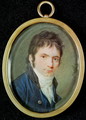 Miniature Portrait of Ludwig Van Beethoven 1770-1827 - Christian Hornemann