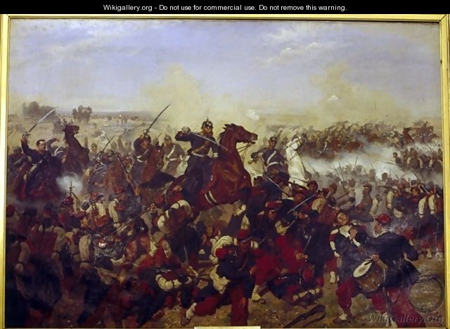 The Battle of Mars de la Tour on the 16th August 1870 - Emil Huenten