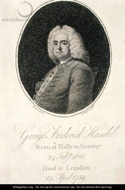 George Frederick Handel 1685-1759 2 - (after) Hudson, Thomas