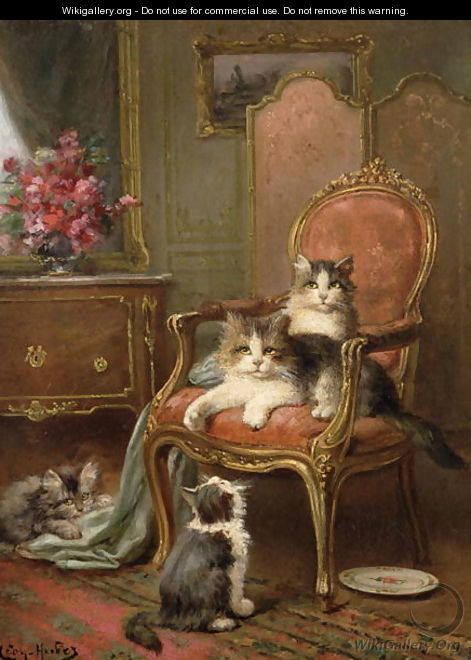The Favourite Chair - Leon Charles Huber