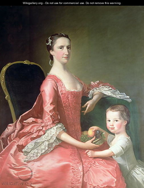 Wife of Canon Bowles - Thomas Hudson