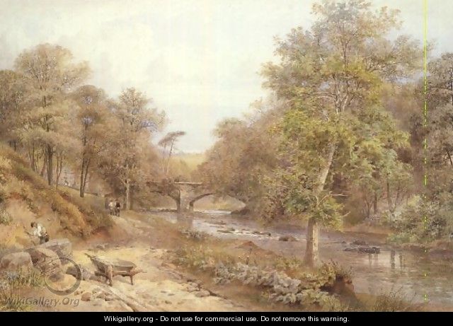 Quarrying by the River - William Hull
