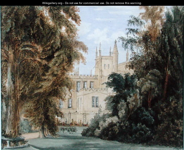 The Garden Quadrangle at New College Oxford - William Hull