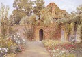 A Walled Garden with Old Garden House - Thomas H. Hunn