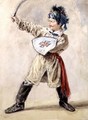 Man in Cossack Costume - William Henry Hunt